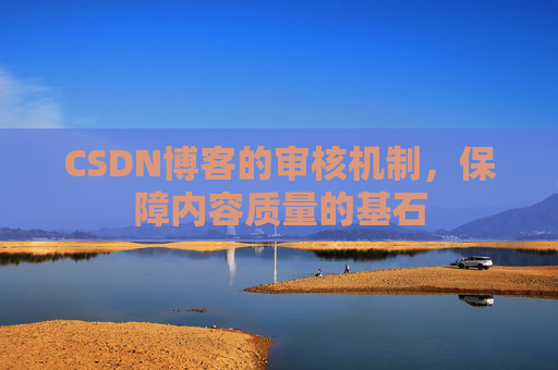 CSDN博客的审核机制,保障内容质量的基石